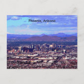Carte Postale Phoenix Arizona Skyline en journée (Devant)