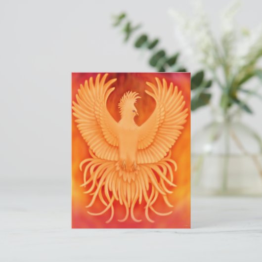 Carte postale Phoenix Bird (Debout devant)