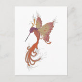 Carte Postale Phoenix de colibri (Devant)