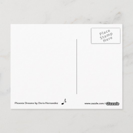 Carte postale Phoenix Dreams (Dos)