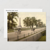 Carte Postale Phoenix Park, Dublin (Devant / Derrière)