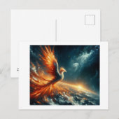 Carte Postale Phoenix Rising, (Devant / Derrière)