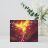 Carte Postale Phoenix Rising (violet) (Debout devant)