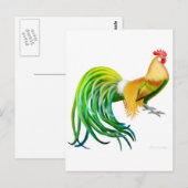Carte postale Phoenix Rooster (Devant / Derrière)