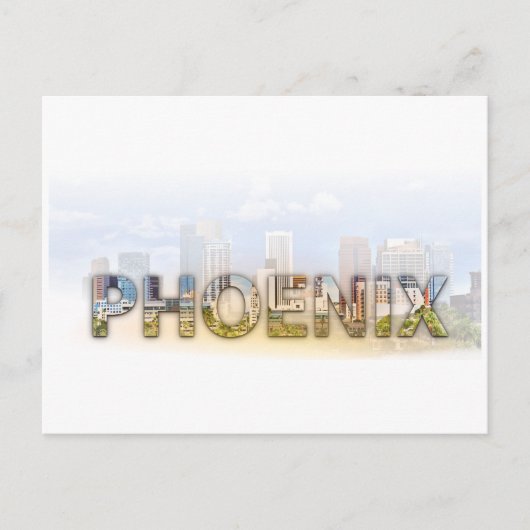 Carte Postale Phoenix skyline (Devant)