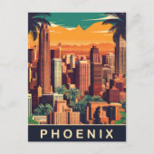 Carte Postale Phoenix Skyline, Voyage (Devant)