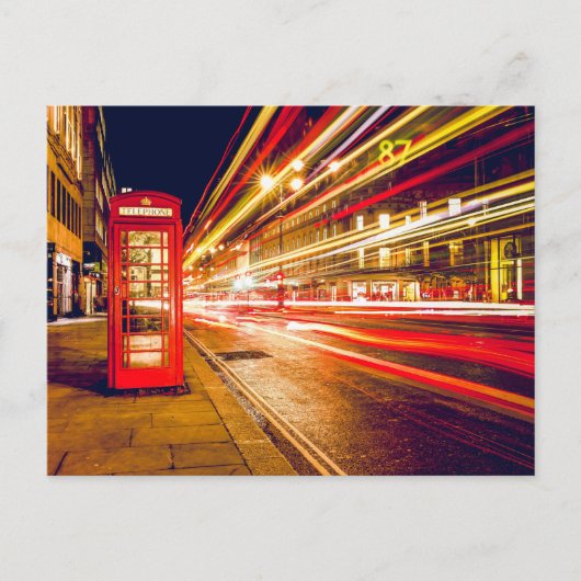 Carte Postale phonebooth de Londres (Devant)