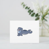 Carte Postale Phoque avec poisson (3).PNG (Debout devant)