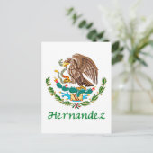 Carte Postale Phoque national mexicain Hernandez (Debout devant)