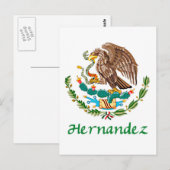 Carte Postale Phoque national mexicain Hernandez (Devant / Derrière)