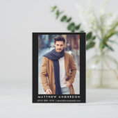 Carte postale photo Actor Model 2 - noir (Debout devant)