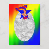 Carte postale Photo Anniversaire Dinosaur (Devant)