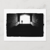 Carte Postale photo aza noir et blanc (Devant)