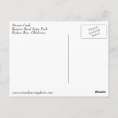 Carte postale photo Beavers Bend State Park (Dos)