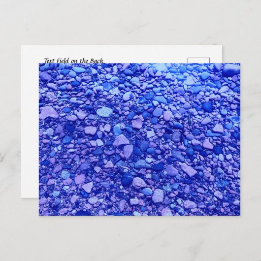 Carte postale Photo Blue Stones Lake Superior (Devant / Derrière)