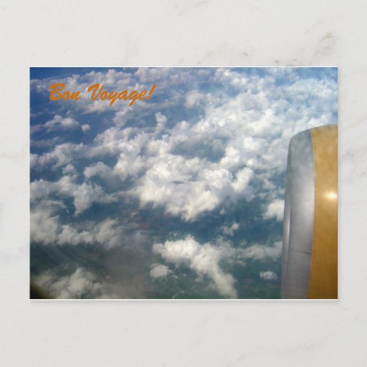 Carte postale photo Bon Voyage (Devant)