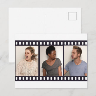 Carte Postale Photo Booth Film Bandes Photographie Personnalisé