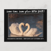 Carte Postale Photo BUDGET Changement de plan Enregistrer la dat (Devant)