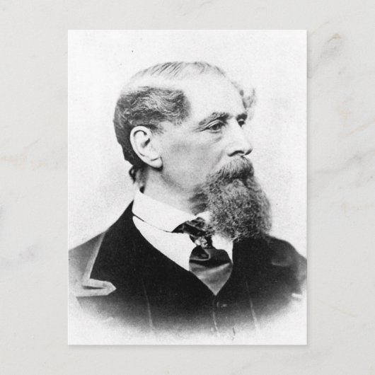Carte Postale Photo Charles Dickens (Devant)
