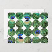 Carte postale photo circulaire (Devant / Derrière)