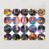 Carte postale photo circulaire (Devant)