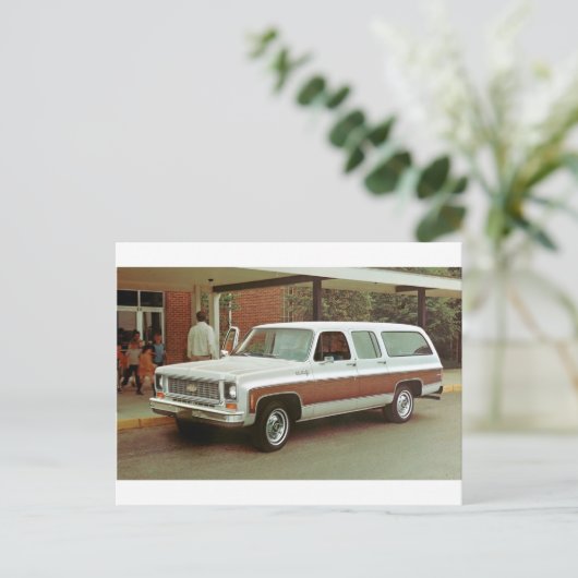 Carte postale photo classique (Debout devant)