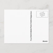 Carte Postale Photo Colette Guggenheim (Dos)