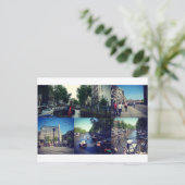 Carte Postale Photo collage Amsterdam 1 (Debout devant)