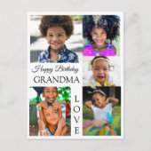 Carte Postale Photo Collage Spécial Personne Anniversaire (Devant)