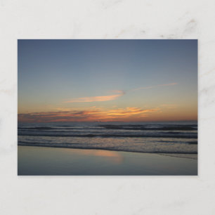 Carte postale photo couleur lever de soleil sur la