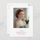 Carte Postale Photo d'anniversaire moderne (Devant / Derrière)