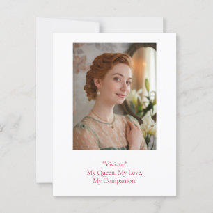 Carte Postale Photo d'anniversaire moderne