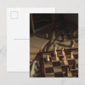 Carte Postale Photo d'art d'échecs (Devant / Derrière)