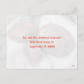 Carte postale photo datée de Bonne Année sur le th (Dos)