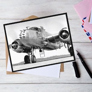 Carte Postale Photo d'avion vintage, Anniversaire d'aviation coo