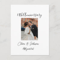 photo de 10 ans de mariage couple romantique