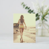 Carte postale photo de bikini de plage  (Debout devant)