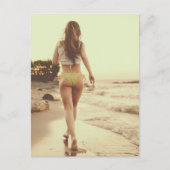 Carte postale photo de bikini de plage  (Devant)