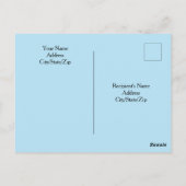 Carte Postale Photo de Blue Atlantic Ocean (Dos)