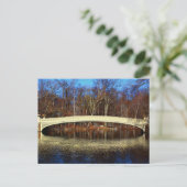 Carte Postale Photo de Bow Bridge à Central Park, New York (Debout devant)