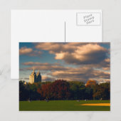 Carte Postale Photo de Central Park à New York (Devant / Derrière)