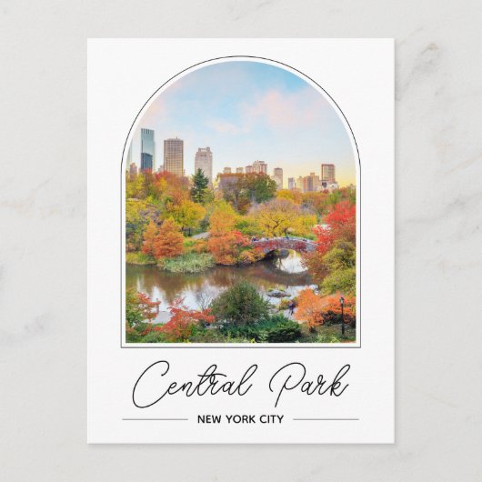 Carte postale photo de Central Park New York (Devant)