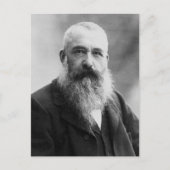Carte Postale Photo de Claude Monet Portrait (Devant)