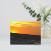 Carte postale photo de coucher de soleil (Debout devant)