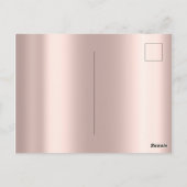 Carte Postale Photo de couple drôle de sauvegarde à la date de f (Dos)