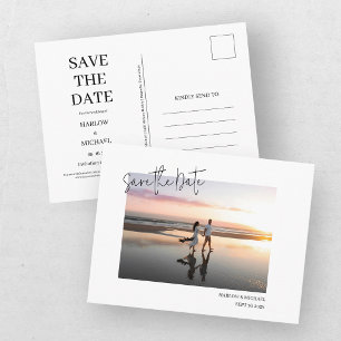 Carte Postale Photo de Couple Moderne