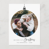 Carte Postale Photo de famille de Noël le plus joyeux, Vœux Boul (Devant)