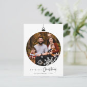 Carte Postale Photo de famille de Noël le plus joyeux, Vœux Boul (Debout devant)