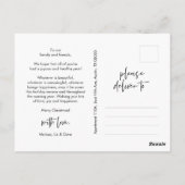 Carte Postale Photo de famille de Noël le plus joyeux, Vœux Boul (Dos)