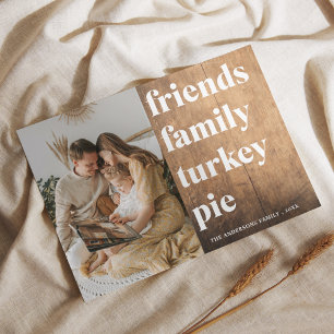 Carte Postale Photo de famille   Famille des amis Turquie tarte 